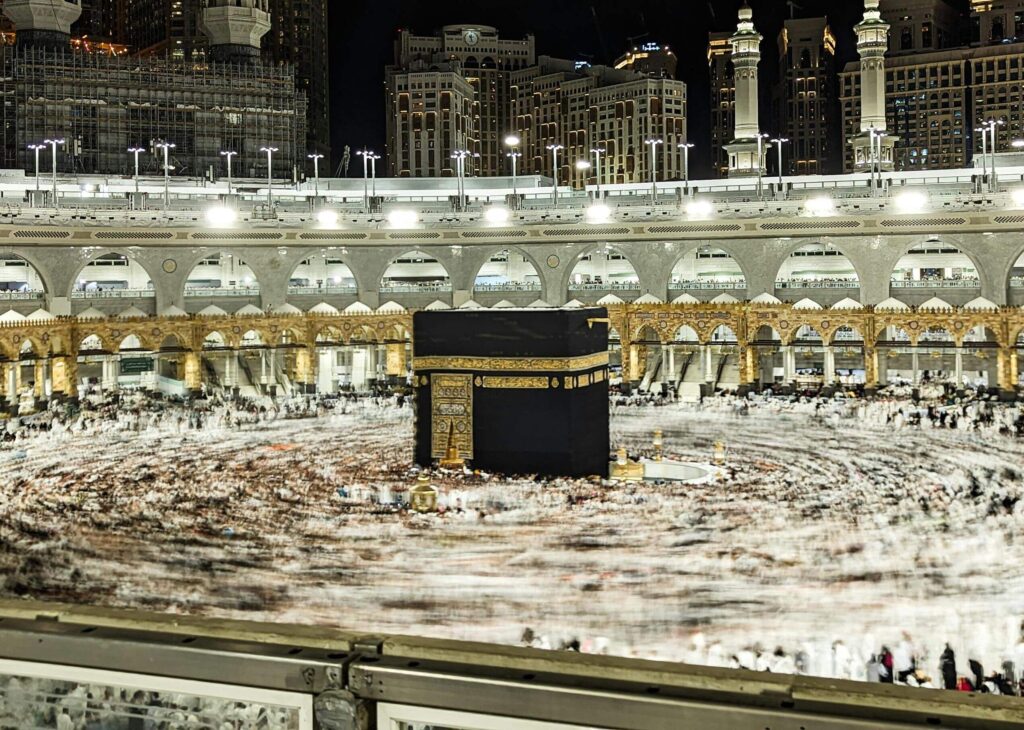 Aantal hadj pelgrims per jaar